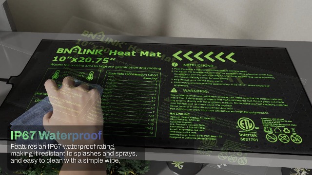 link HEAT REACTIONOIL 3本セット 新品 Amazon.com : BN-LINK Durable Seedling Heat Mat for Seed Starting
